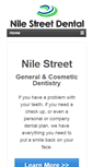 Mobile Screenshot of nilestreetdental.com